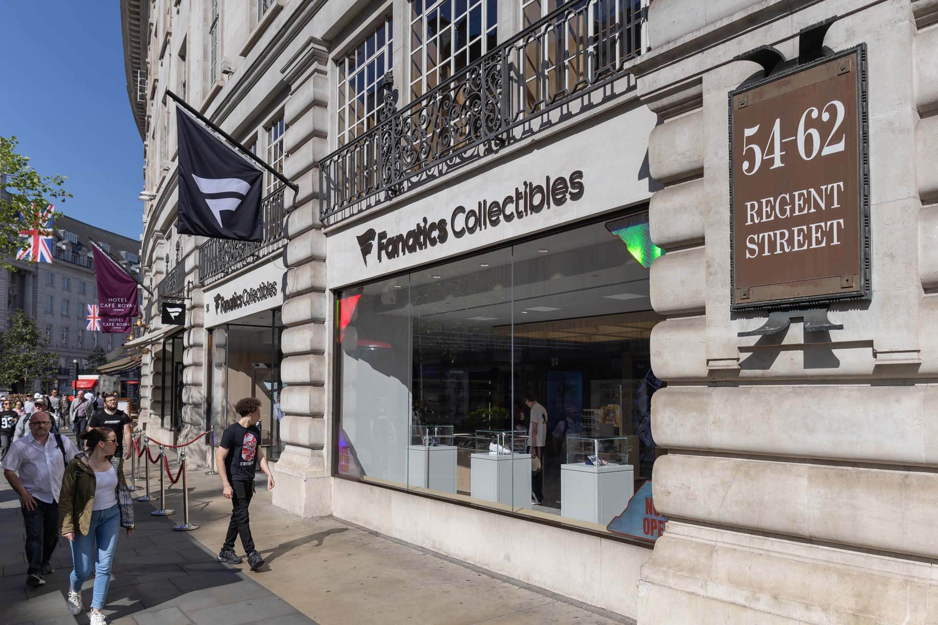 Fanatics Collectibles Store, Regent Street